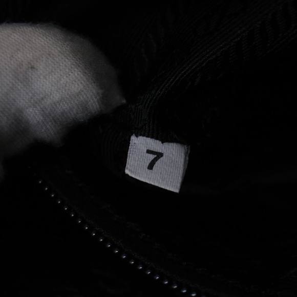 PRADA Tote Bag Leather Black Auth hk724 - Picture 10 of 16